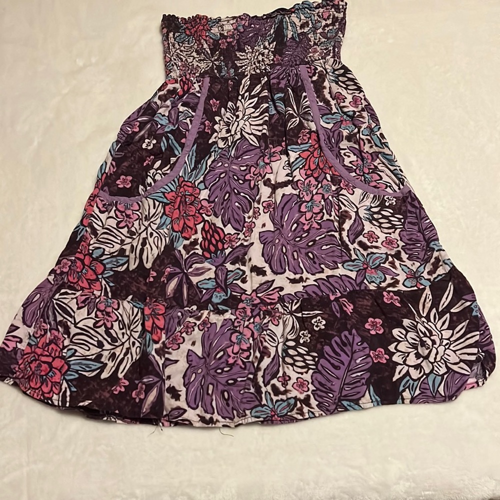 XS tube top dress